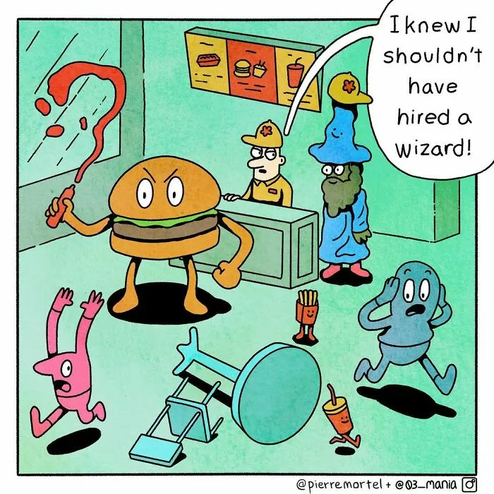 My 30 Comics About Ridiculous Stuff That Goes On In A City I Imagined
