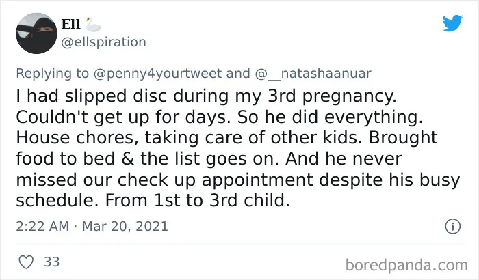 Women List How Men Helped Them During Their Pregnancy (27 Stories)