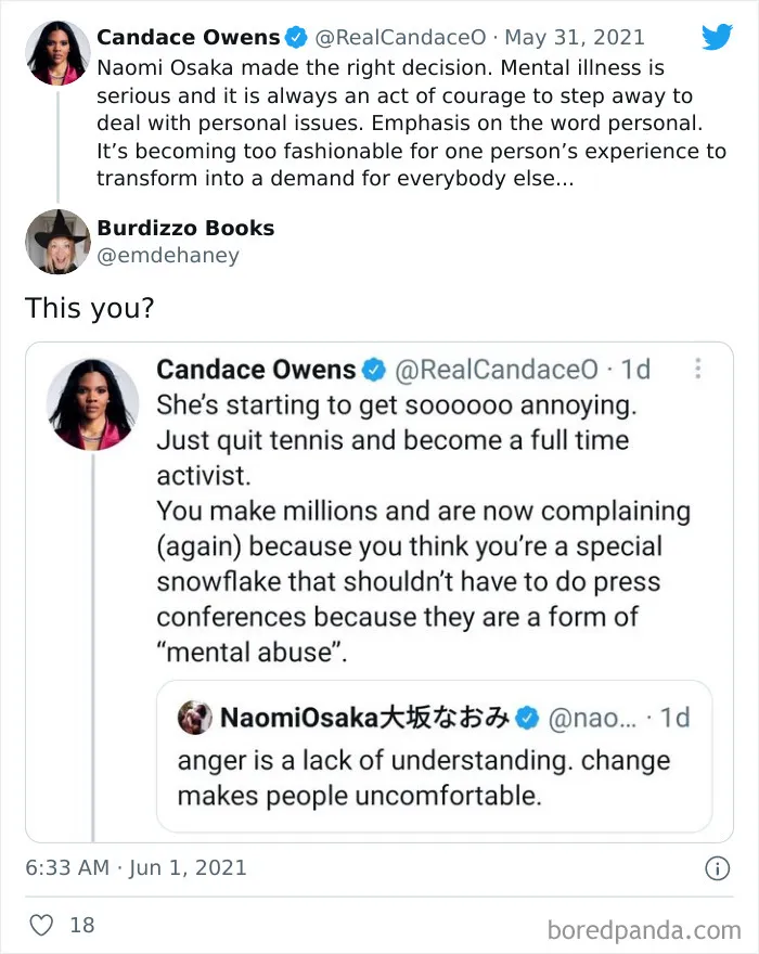 Right Wingers Are A Joke Lol Btw Her Tweets Were 17hrs Apart