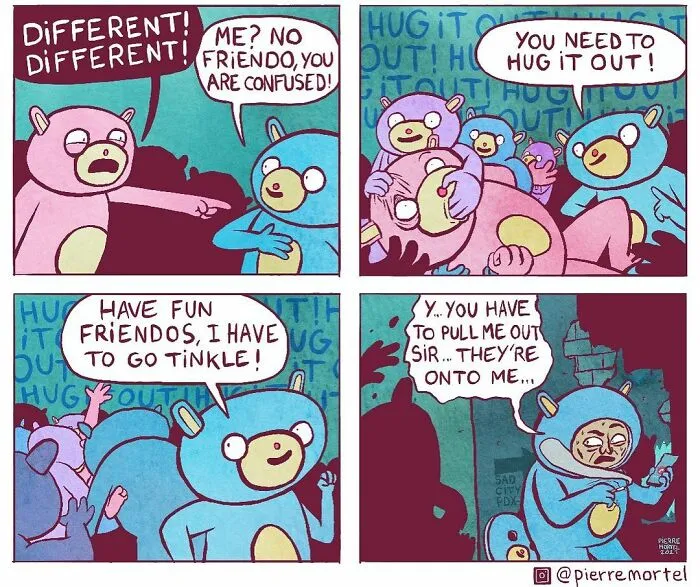 My 30 Comics About Ridiculous Stuff That Goes On In A City I Imagined