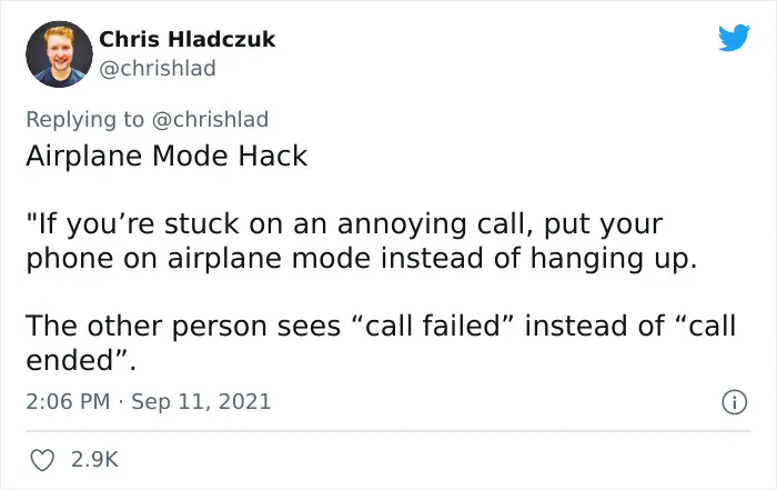 “Put Your Phone On Airplane Mode Instead Of Hanging Up”: Guy On Twitter Shares 10 Useful Life Tips