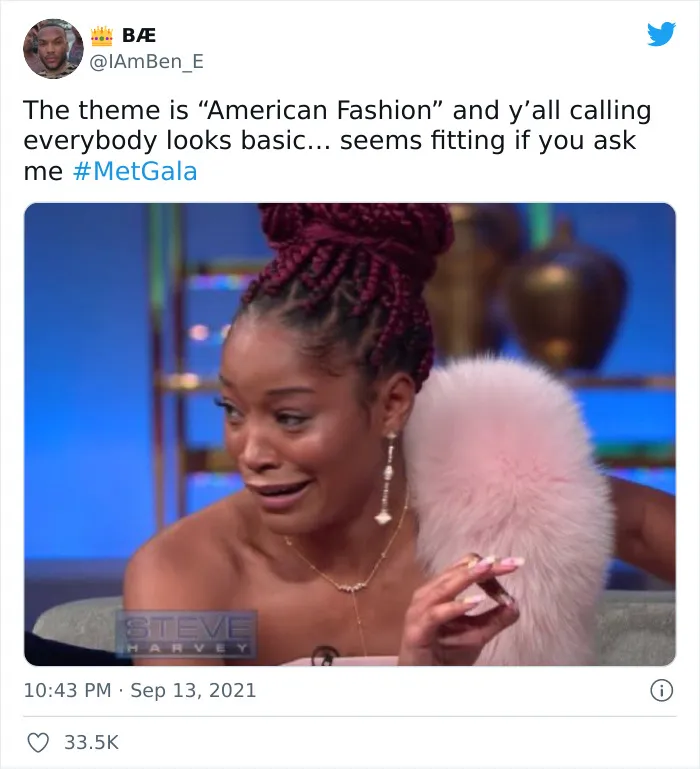 30 Hilarious Tweet Reactions To The 2021 Met Gala