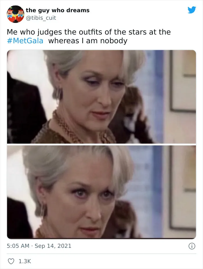 30 Hilarious Tweet Reactions To The 2021 Met Gala