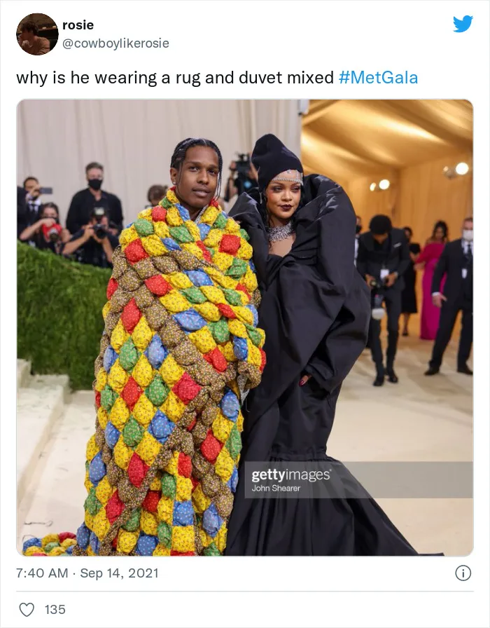30 Hilarious Tweet Reactions To The 2021 Met Gala