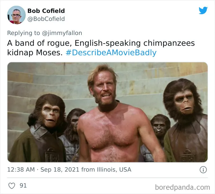 Jimmy Fallon Wants People To Describe A Movie Badly, Gets 40 Hilarious Responses