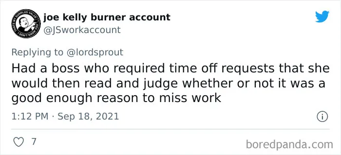 35 Times People Asked For Time Off At Work But Were Met With Awful Ignorance