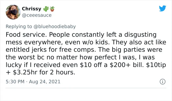 30 Folks Online Share The Worst Of The Worst Of Working In Retail And Catering