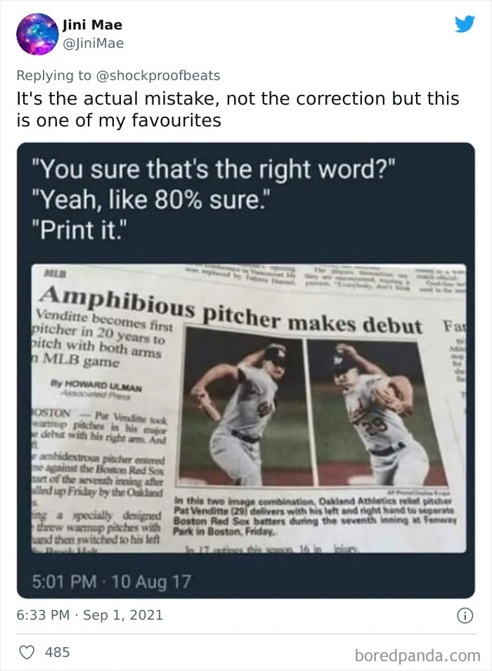 People On Twitter Are Sharing The Biggest Newspaper Fails That Resulted In Hilarious Corrections (30 Pics)