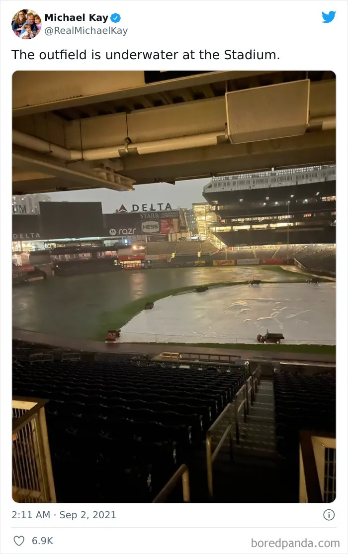 20 Fotos de las apocalípticas inundaciones que afectaron a Nueva York