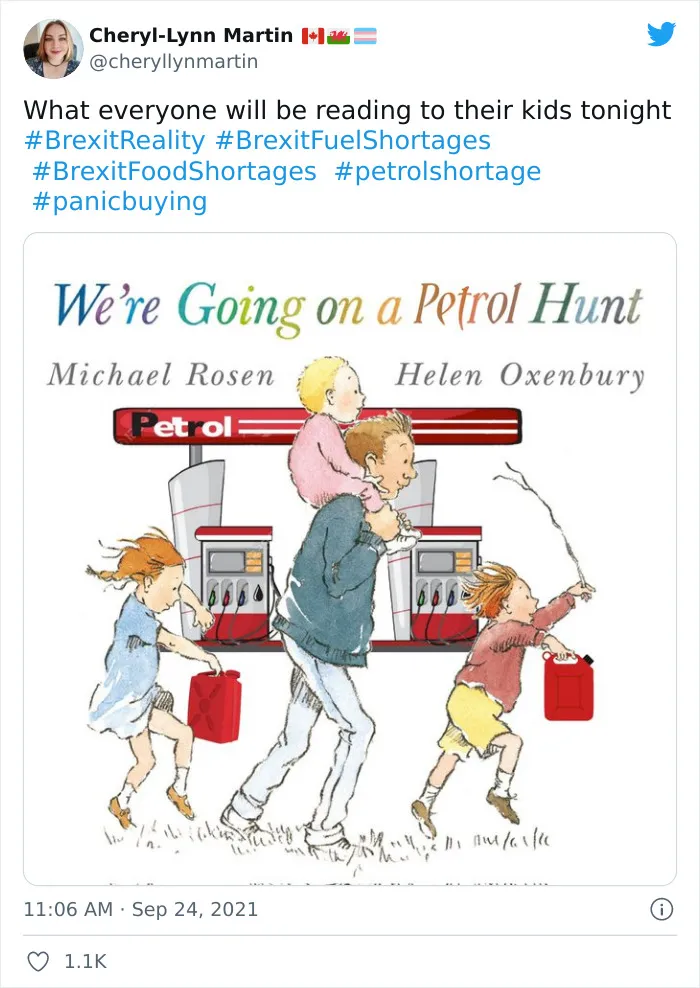30 Of The Funniest Petrol Shortage Jokes And Memes As Twitter Reacts To The UK’s Panic Buying