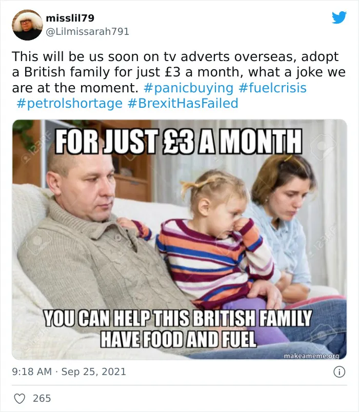30 Of The Funniest Petrol Shortage Jokes And Memes As Twitter Reacts To The UK’s Panic Buying