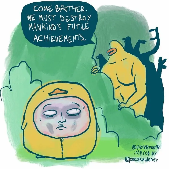 My 30 Comics About Ridiculous Stuff That Goes On In A City I Imagined