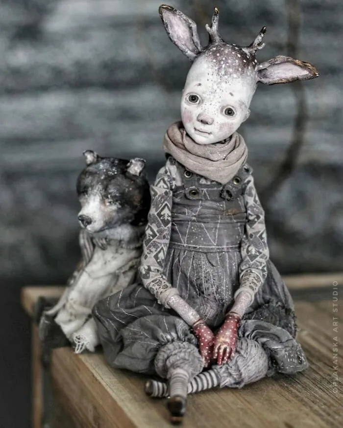 Hace 16 años que mi hermana crea muñecas de fantasía y estas son sus 30 mejores creaciones