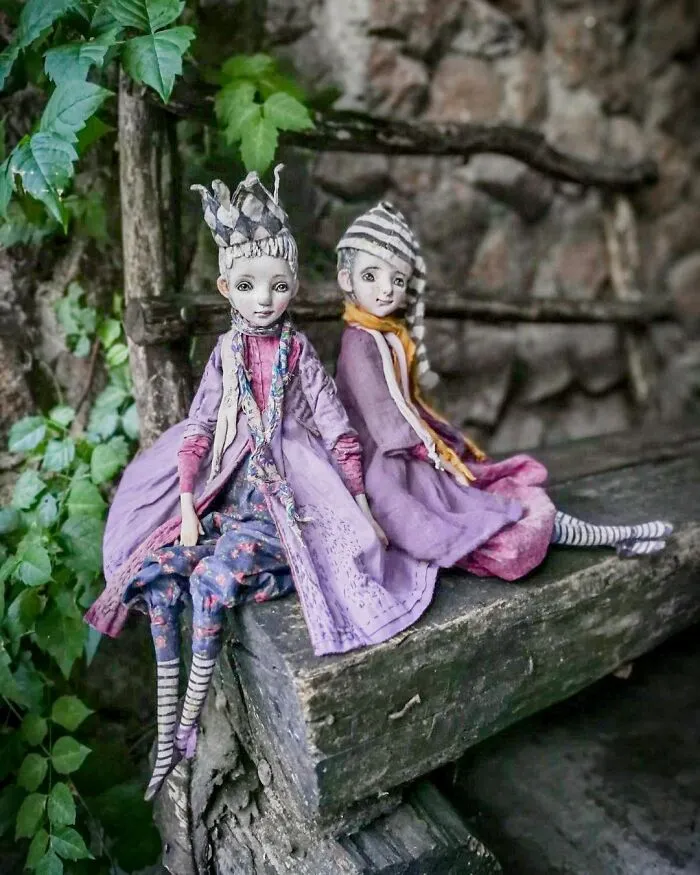 Hace 16 años que mi hermana crea muñecas de fantasía y estas son sus 30 mejores creaciones