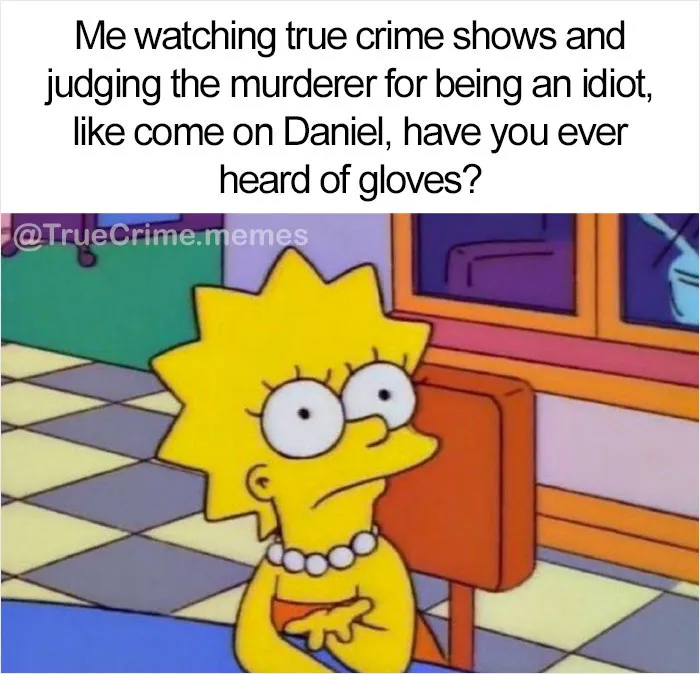 40 Of The Best "True Crime" Memes