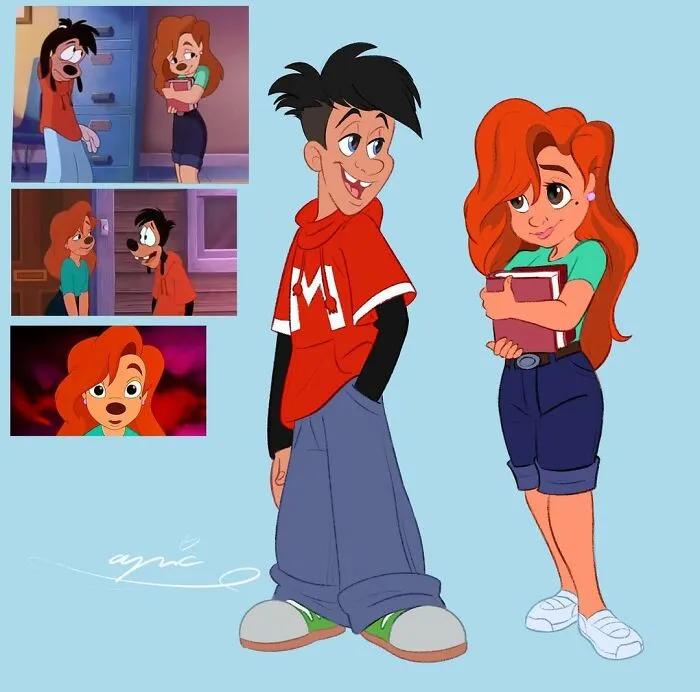 Max Goof And Roxanne
