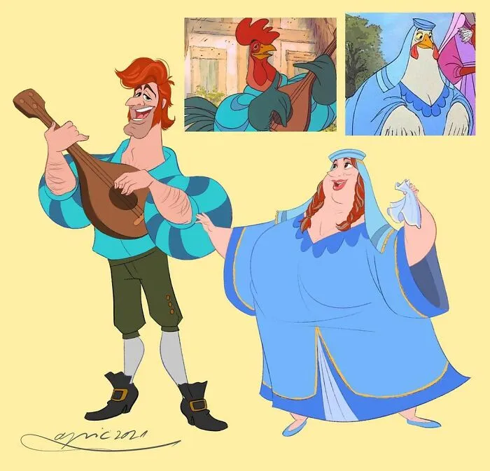 Alan-A-Dale And Lady Kluck