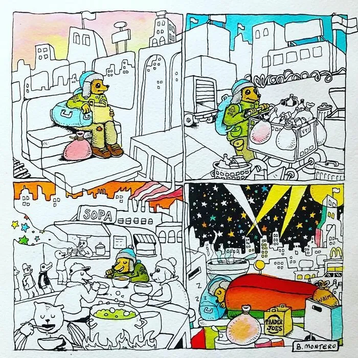 70 Comics That Breach The Topics Of Depression, Love And Hope By Bjenny Montero
