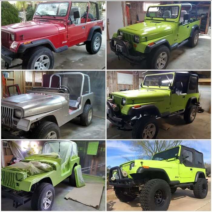 My Girlfriend And I Spent A Few Months Giving Her Jeep A Facelift