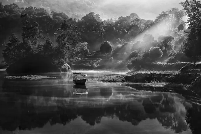 Morning View In Situ Patenggang By Robert Lie