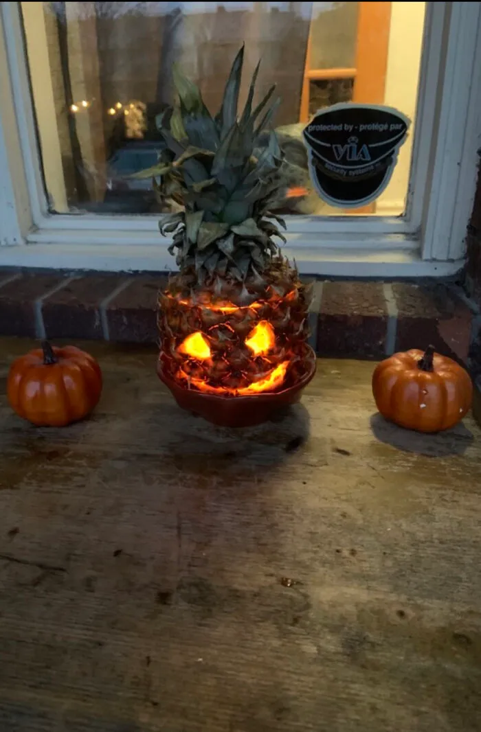Necessity Is The Mother Of Invention When You Don’t Have A Pumpkin