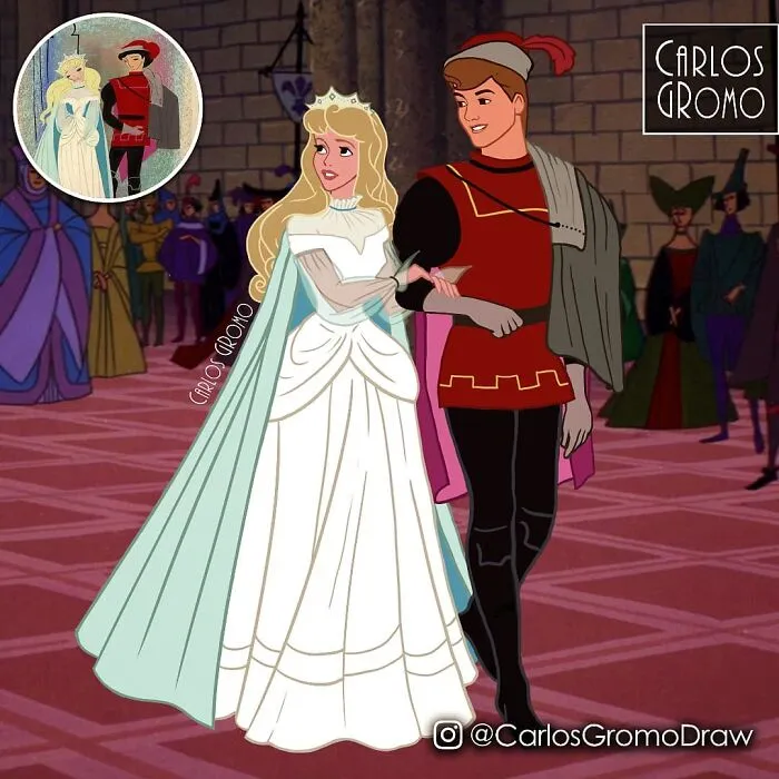 Sleeping Beauty Wedding