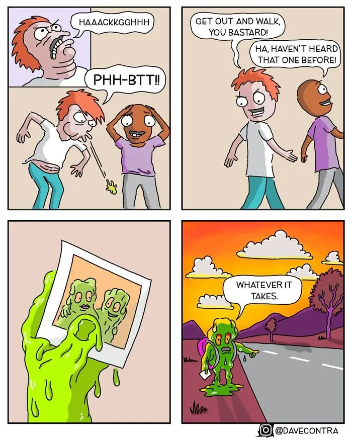 29 Comics With Unexpectedly Dark Twists By Dave Contra