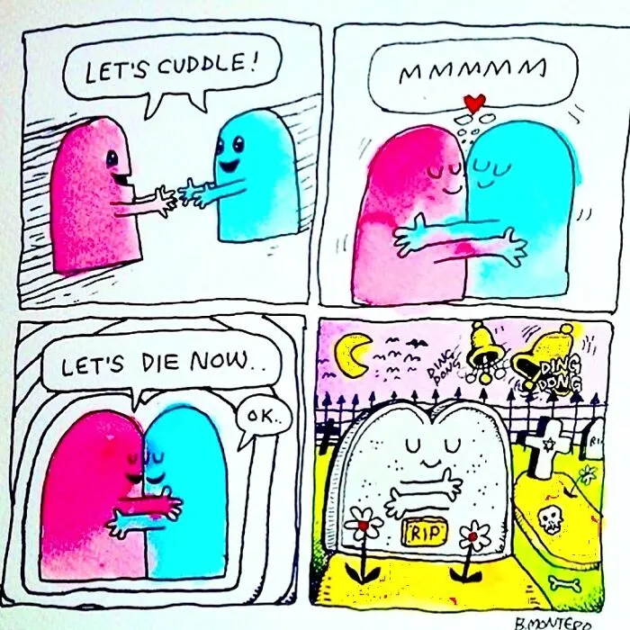 70 Comics That Breach The Topics Of Depression, Love And Hope By Bjenny Montero