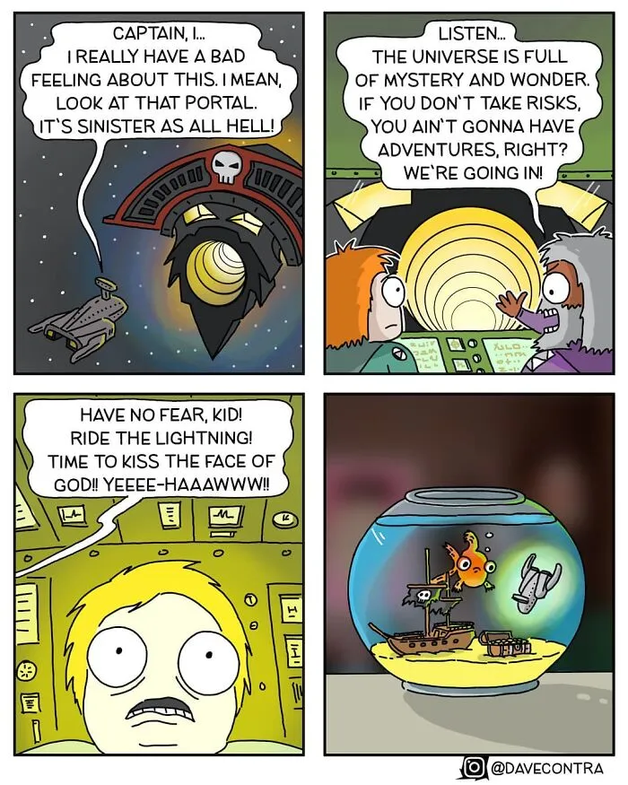 29 Comics With Unexpectedly Dark Twists By Dave Contra