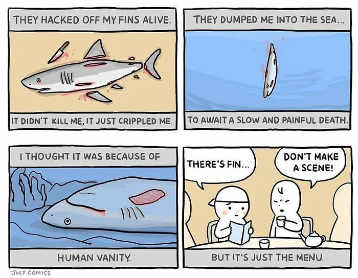 40 Heartbreaking Comics About Animal Abuse And Factory Farming By Joan Chan