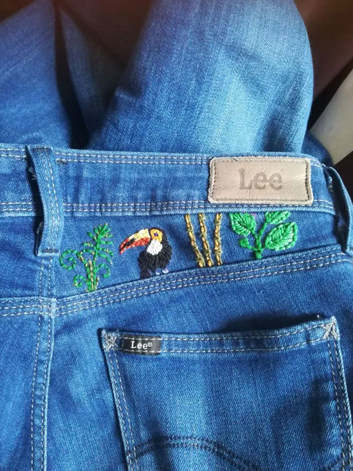 Did You Know, That Y-/T-Oucan Fix Small Tears In Your Jeans?