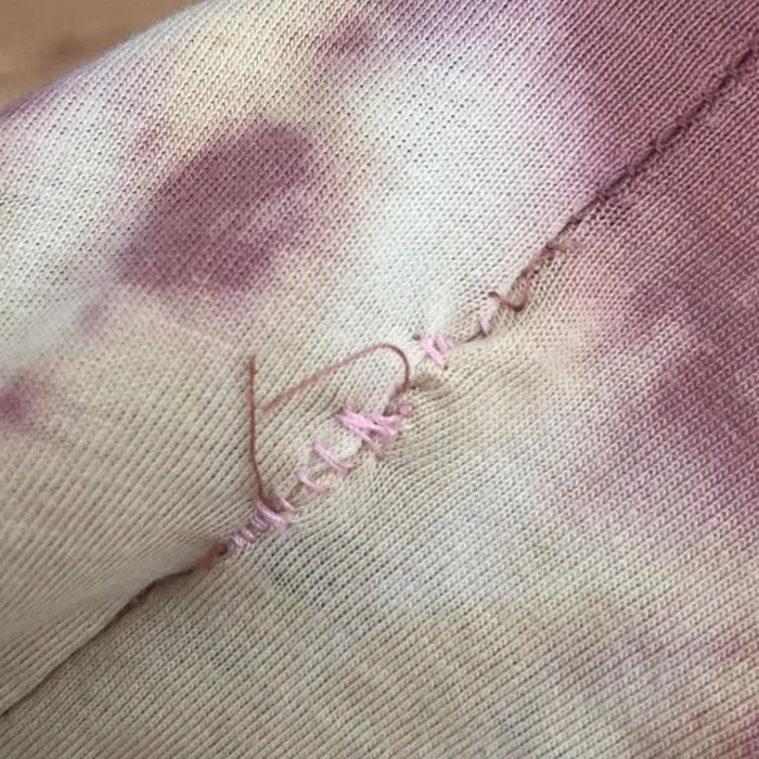 When You Don’t Know How To Sew, All Of Your Mends Are Visible :)