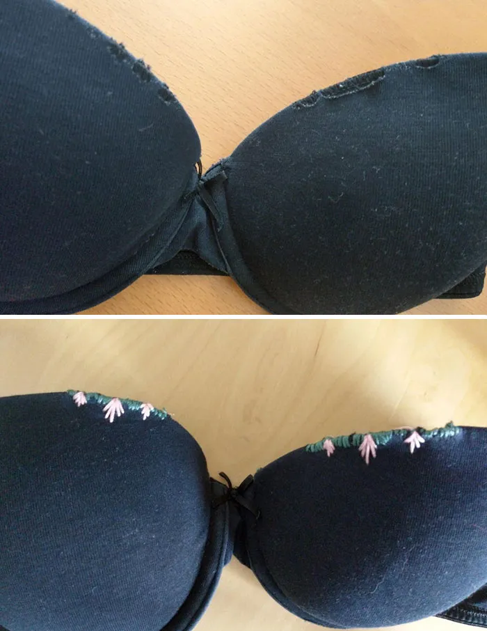 My Bra Needed Some Mending!