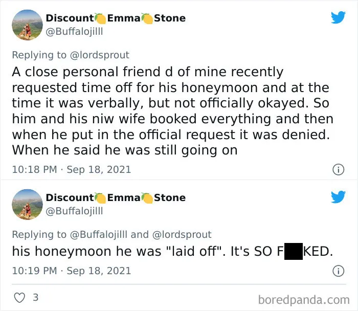 35 Times People Asked For Time Off At Work But Were Met With Awful Ignorance