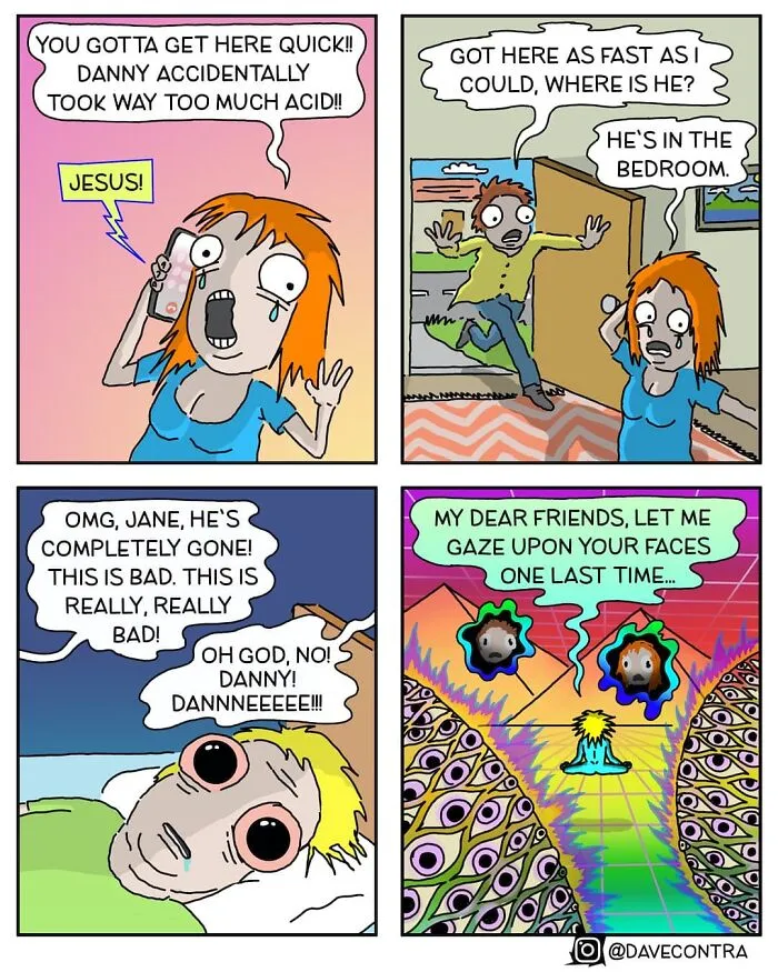 29 Comics With Unexpectedly Dark Twists By Dave Contra