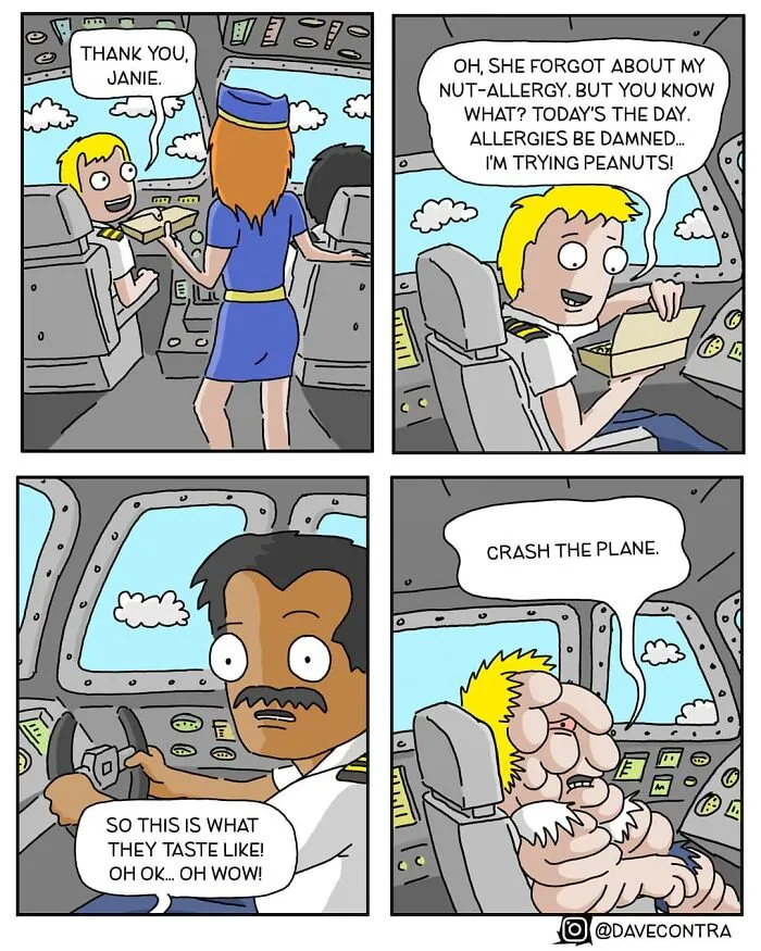 29 Comics With Unexpectedly Dark Twists By Dave Contra