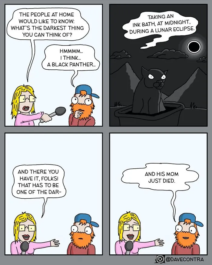 29 Comics With Unexpectedly Dark Twists By Dave Contra