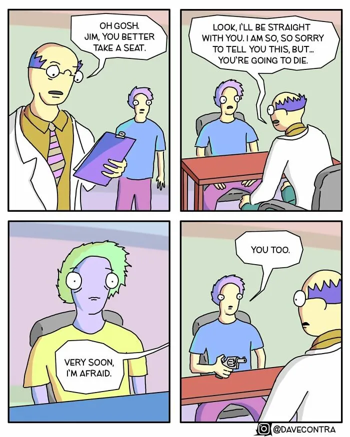 29 Comics With Unexpectedly Dark Twists By Dave Contra