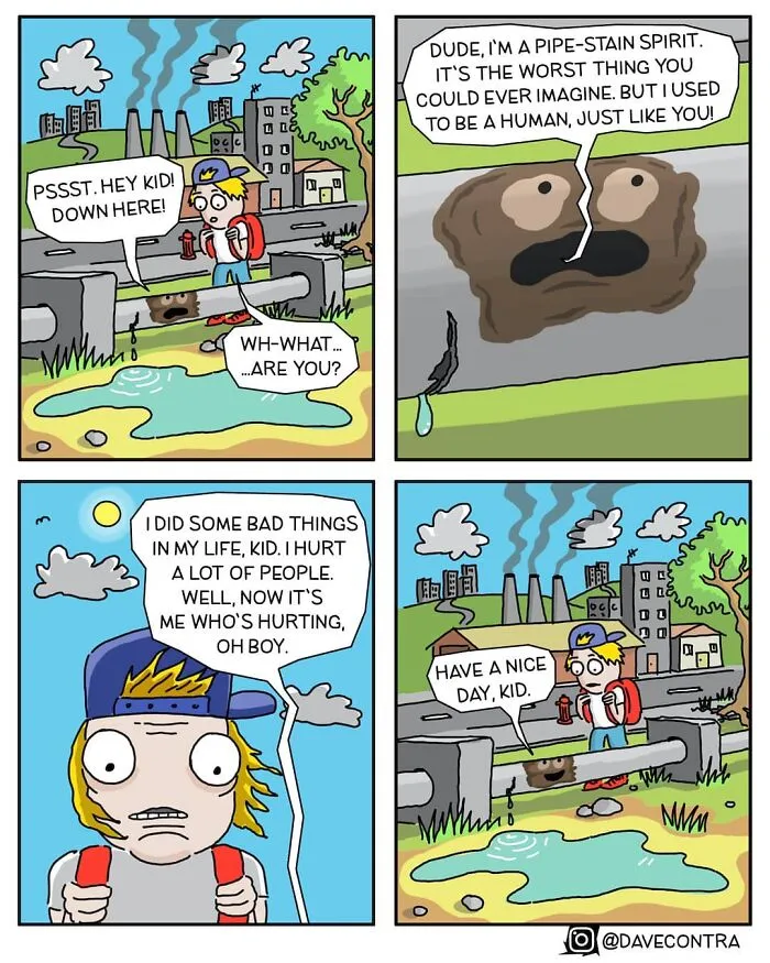 29 Comics With Unexpectedly Dark Twists By Dave Contra