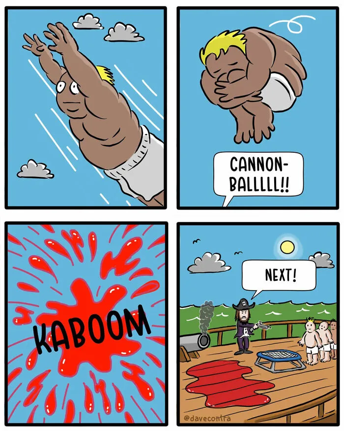 29 Comics With Unexpectedly Dark Twists By Dave Contra