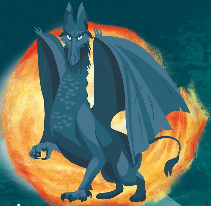Barver The Dracogriff, Character From One Of My Favourite Books.