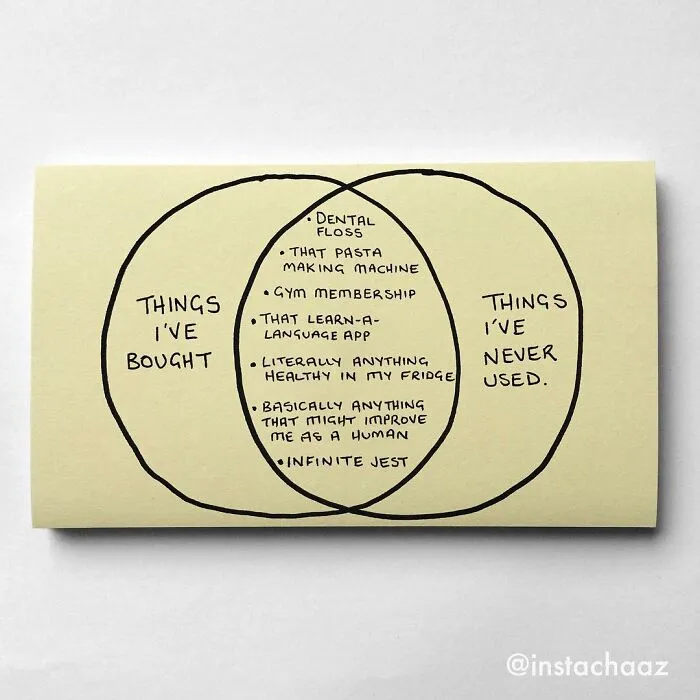 Artist Makes 30 Honest Sticky Notes That Sum Up Your Life As An Adult (New Pics)