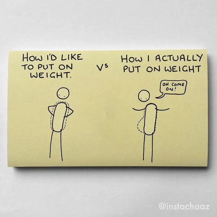 Artist Makes 30 Honest Sticky Notes That Sum Up Your Life As An Adult (New Pics)