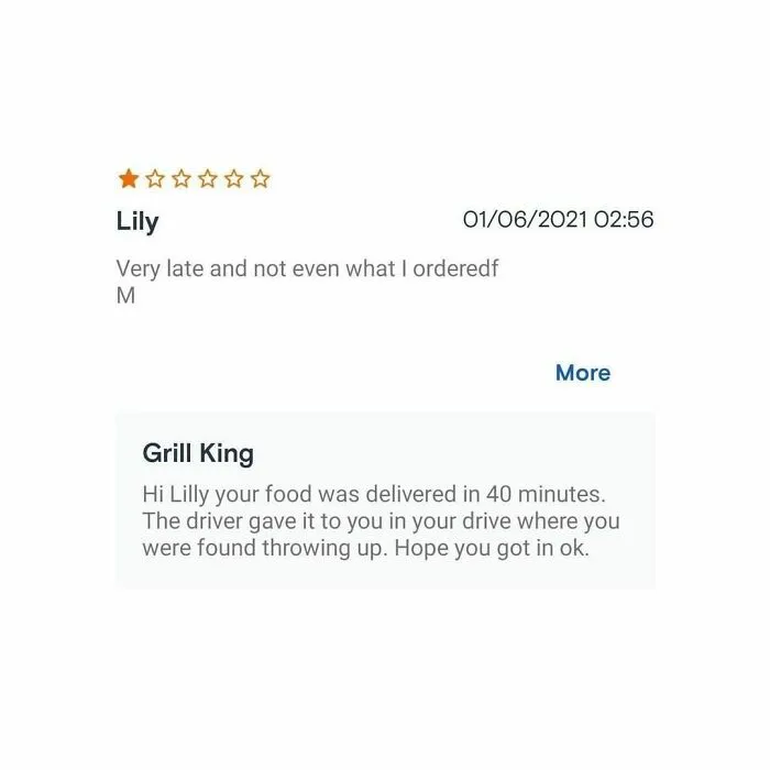 30 Times Restaurants Left Hilarious Replies Under Bad Reviews, Shared By This Instagram Page (New Pics)