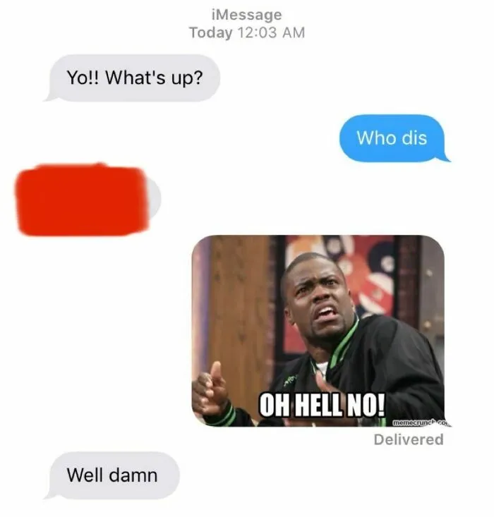 Not The Response He Was Looking For Clearly