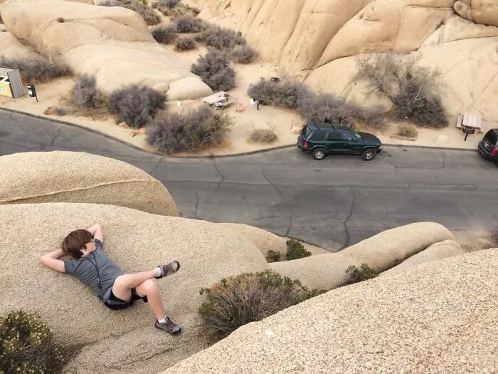 My Little Brother - Joshua Tree National Park - 2018