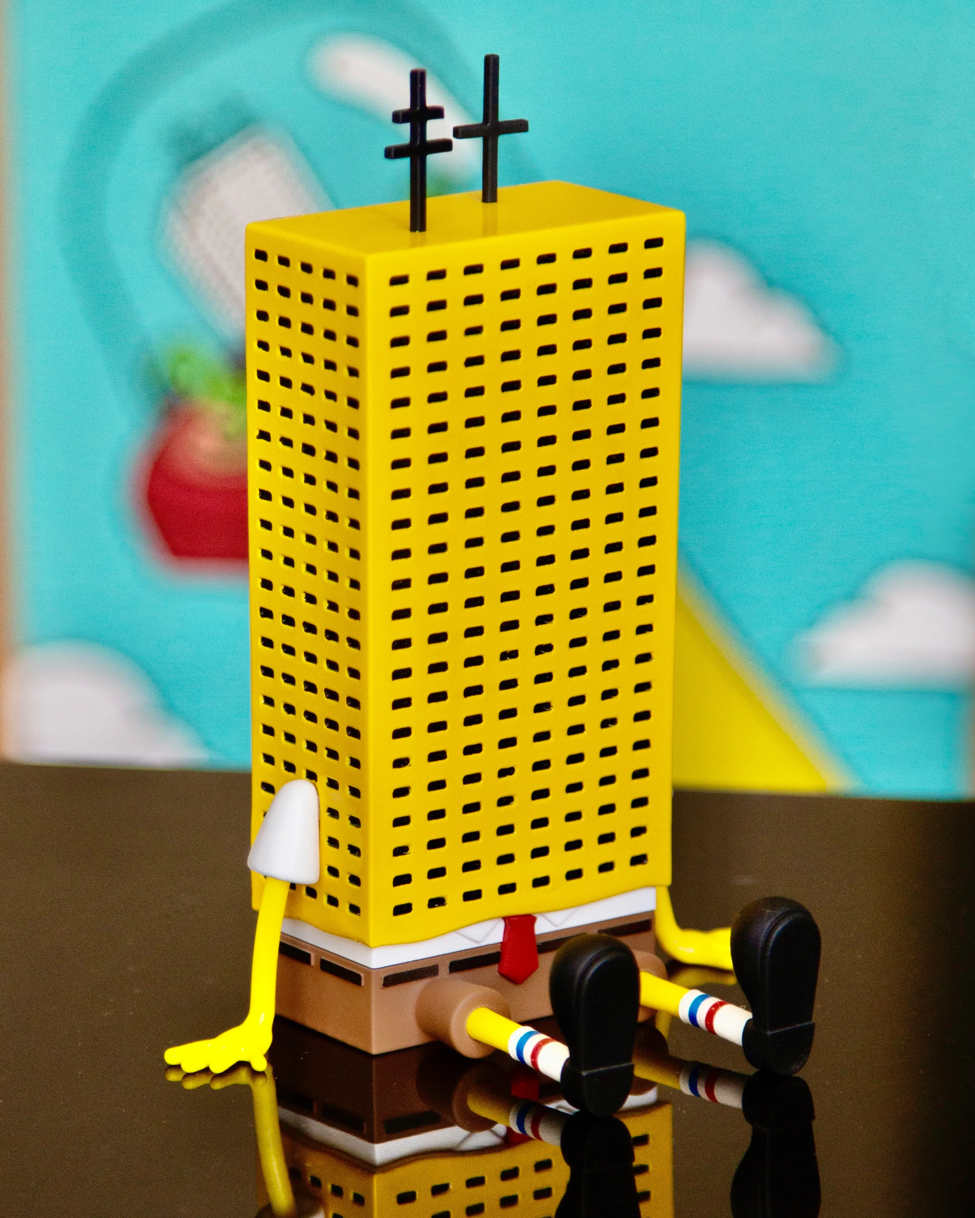 Hey I’m Thales And I’m An Artist That Doesn’t Really Know How To Paint Faces So I Turn Them Into Towers