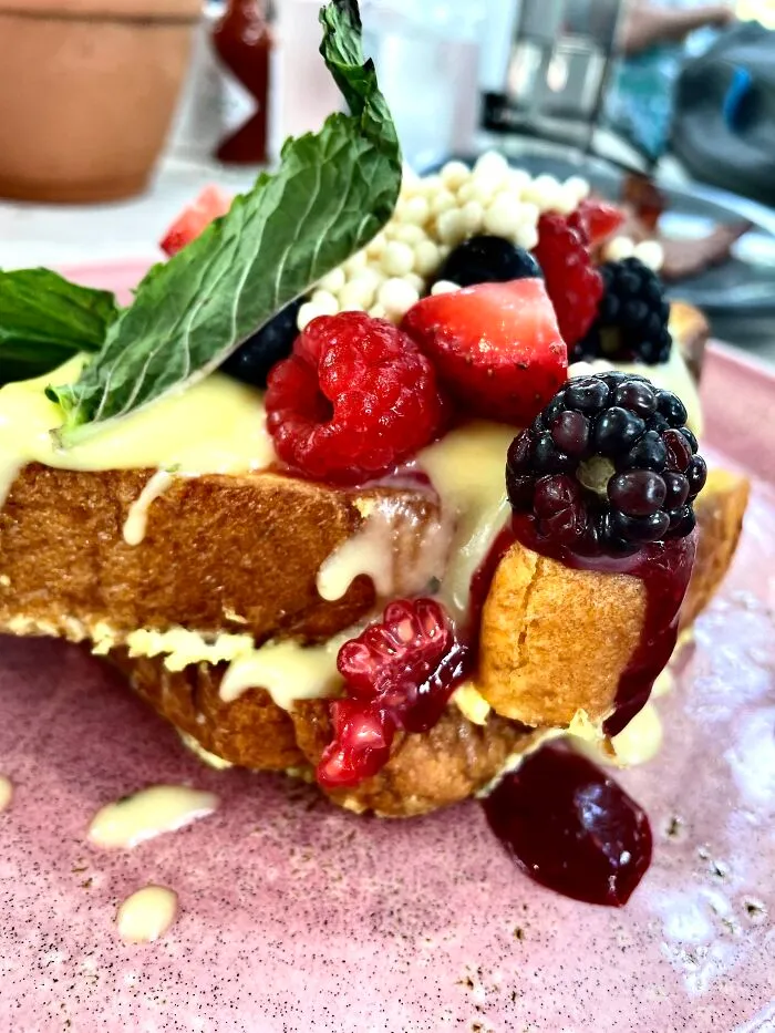 Savannah, Ga — Collins Quarter At Forsyth Park. The Famous French Toast!
