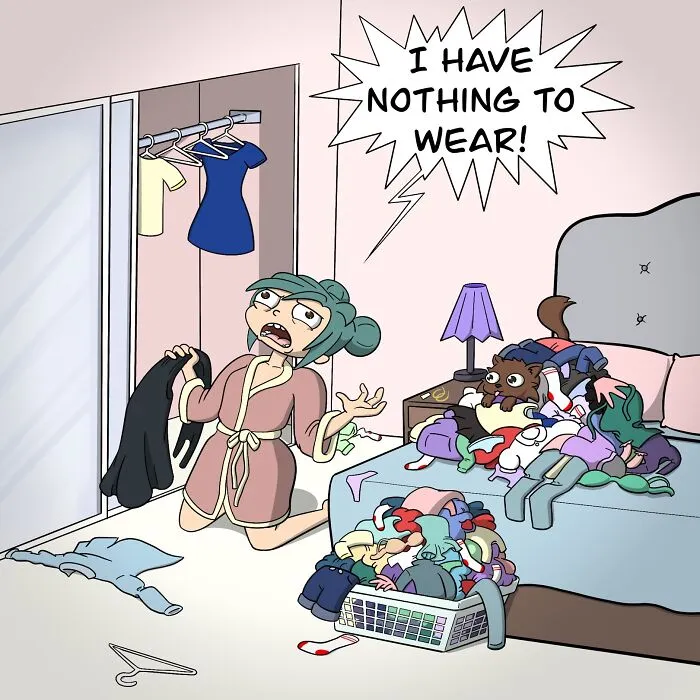 Here Are My 35 Ridiculous And Awkward Comics Based On Everyday Life Situations (New Pics)