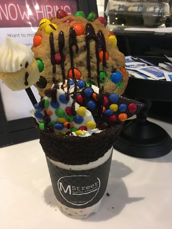 M & M Milkshake From M Street Baking Company In Howell, Michigan